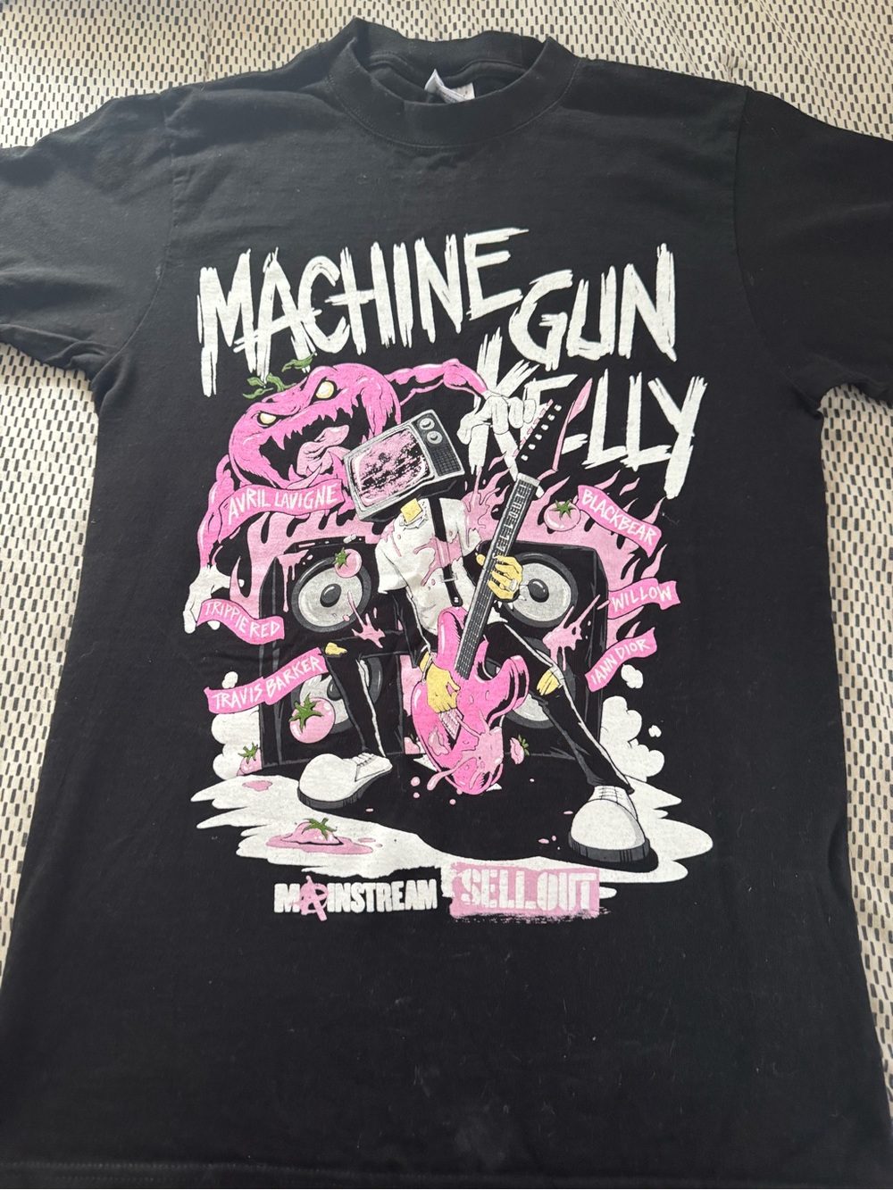 Machine Gun Kelly Graphic Tee - Black & Pink